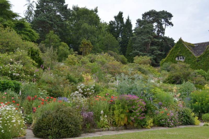 Historic garden of Gravetye Manor hotel