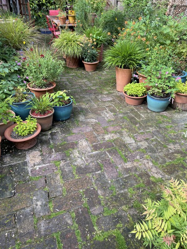 power washing brick paving